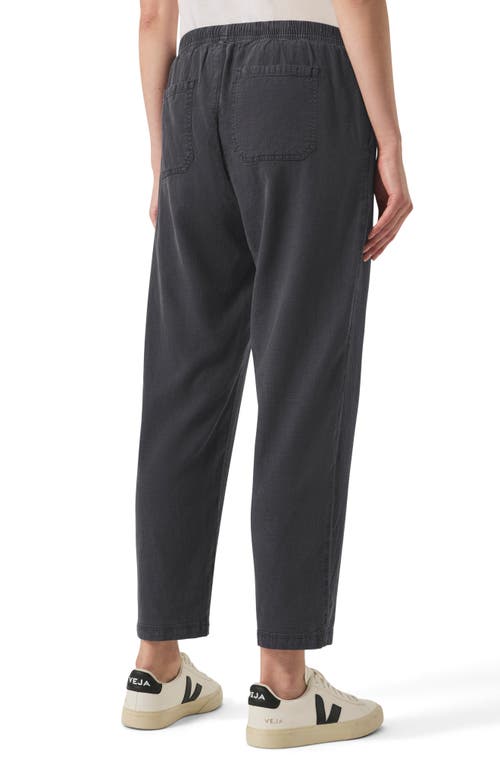 Splendid Gianna Crop Drawstring Pants In Lead