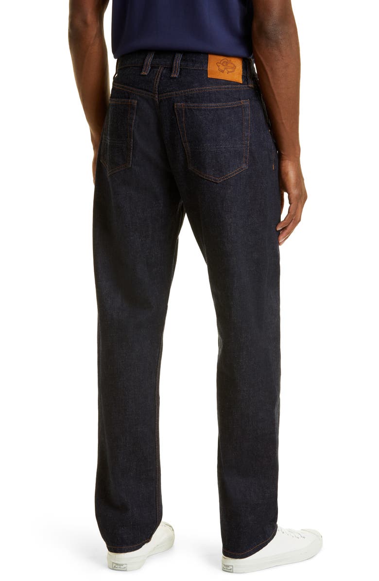 Drake's Men's Slim Leg Jeans, Alternate, color, Dark Indigo