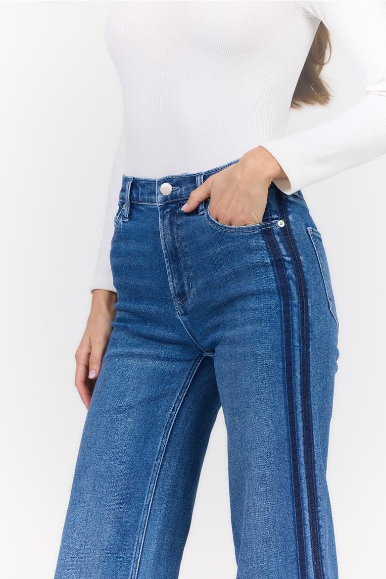 Margot Mid Rise Straight Leg Jeans, Alternate, color, Drifting