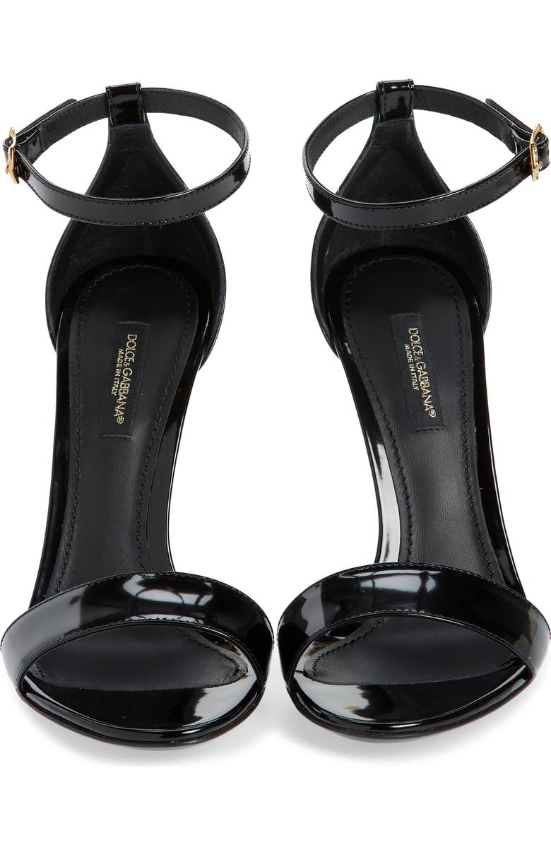 Dolce&Gabbana Keira Baroque DG Heel Sandal, Alternate, color,