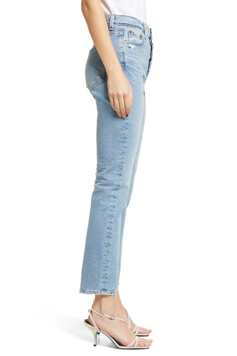 Alexxis High Waist Slim Fit Jeans, Alternate, color, 23 YEARS FACADE