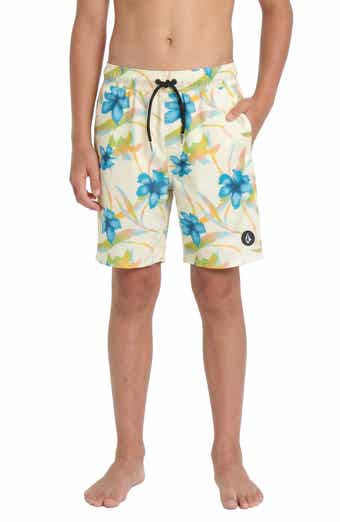 Kids' Sprayz Floral Swim Trunks