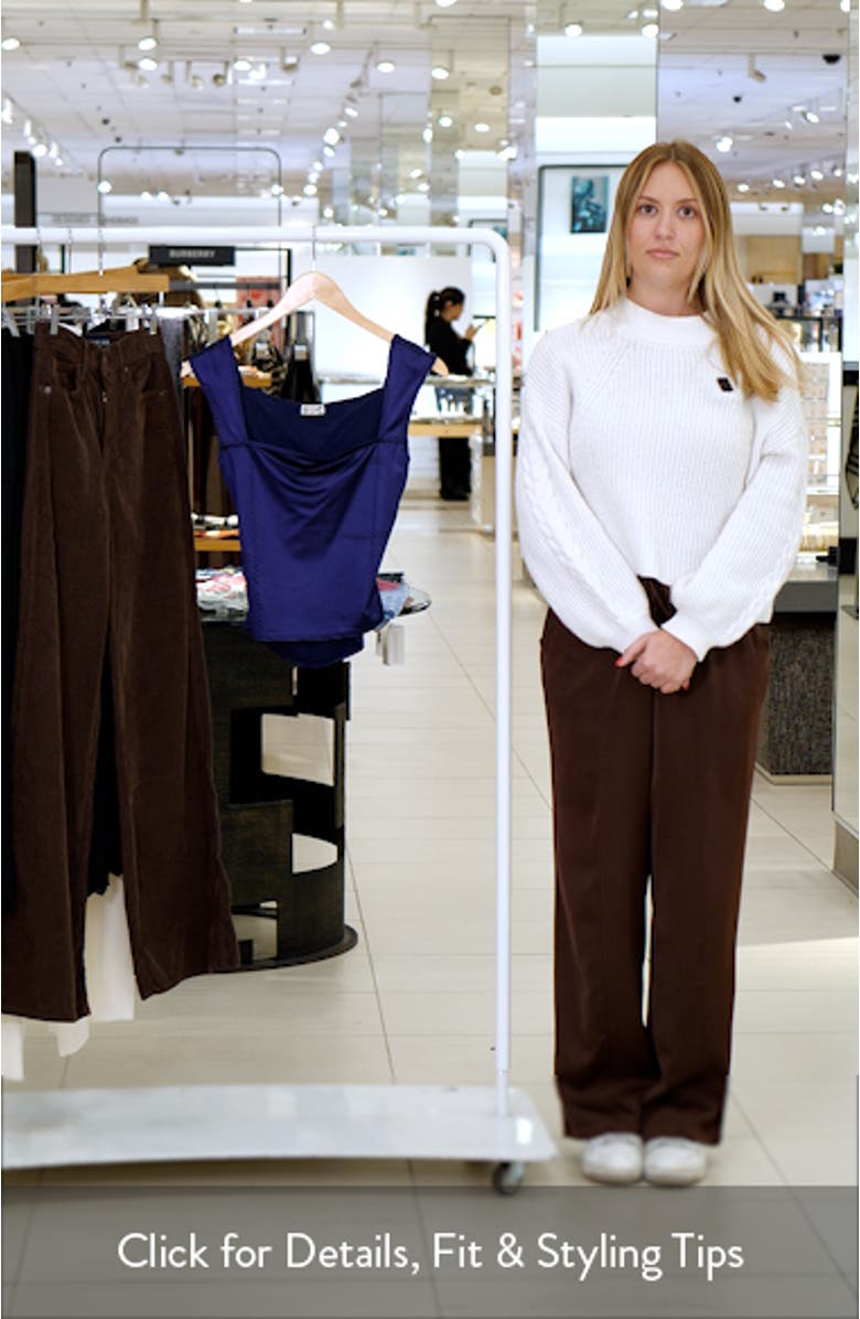 Shine On Crop Open Back Top, sales video thumbnail