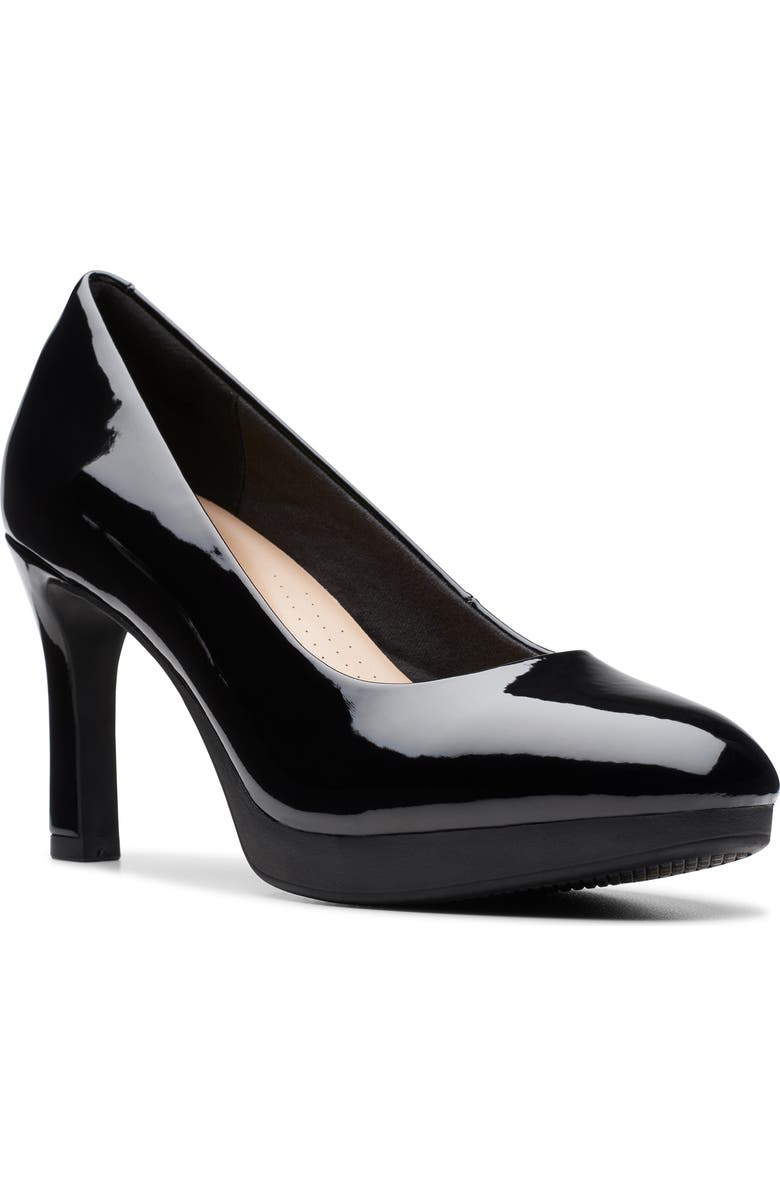 Clarks<sup>®</sup> Ambyr Braley Pump, Main, color, Black