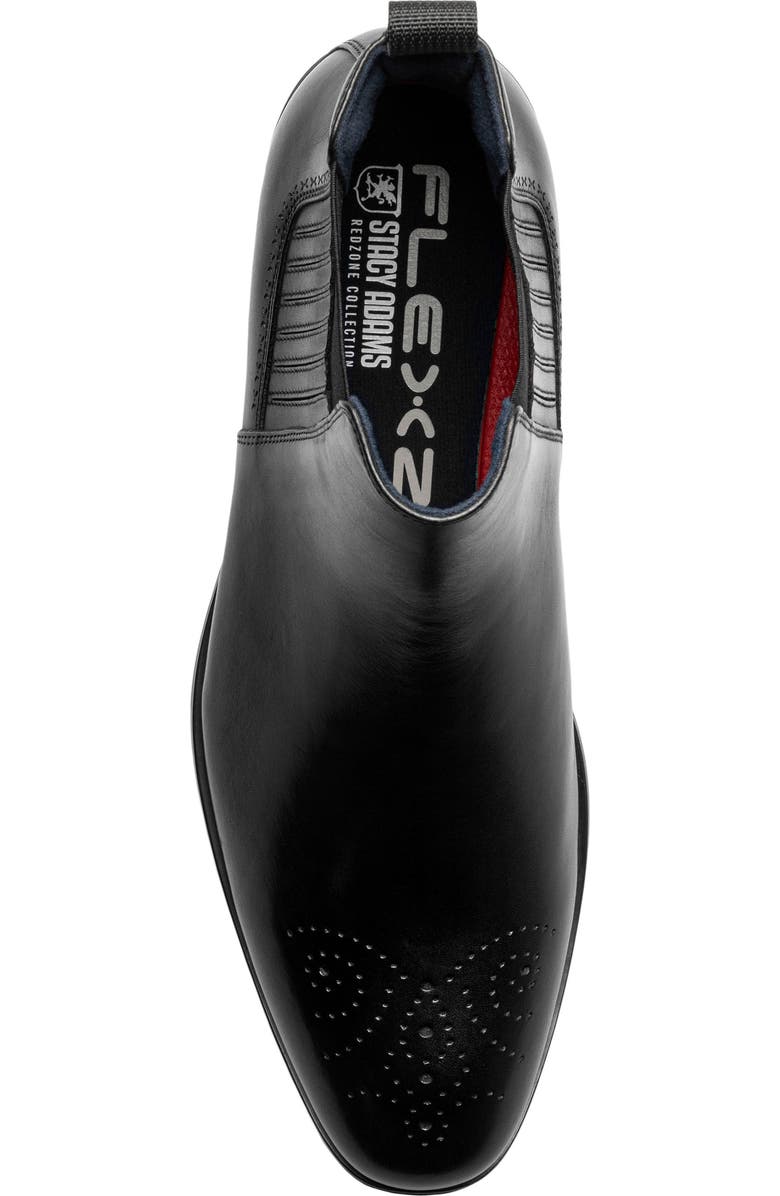 Stacy Adams Bradley Chelsea Boot, Alternate, color, Black