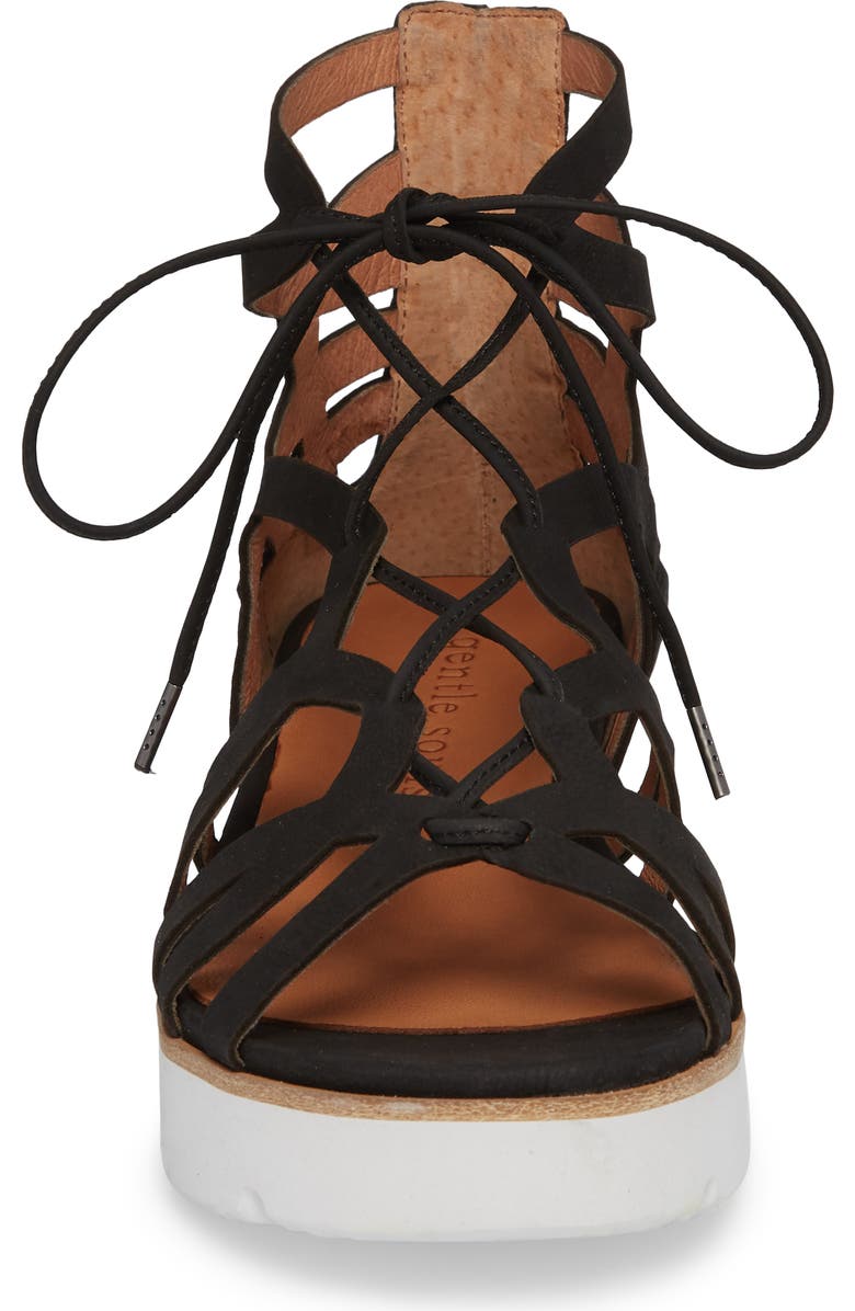 Gentle Souls by Kenneth Cole Larina Lace-Up Sandal, Alternate, color,