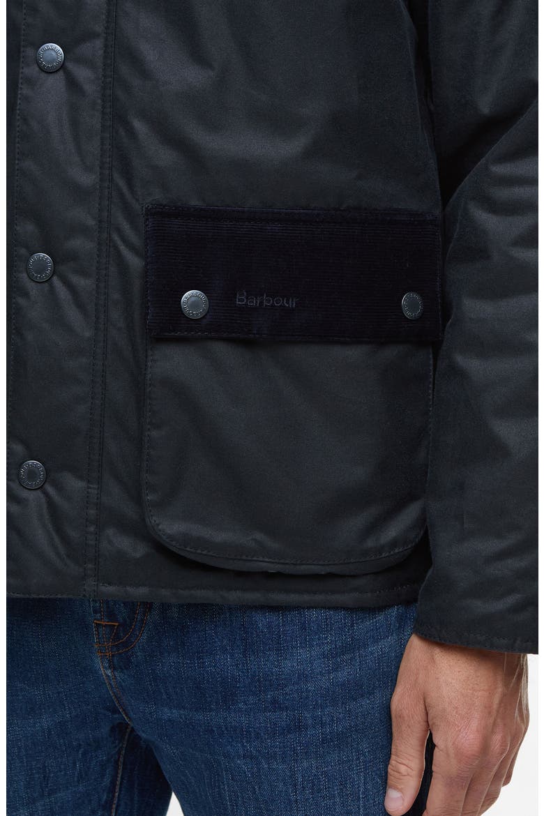 Cordhill Waxed Cotton Jacket, Alternate, color, NAVY