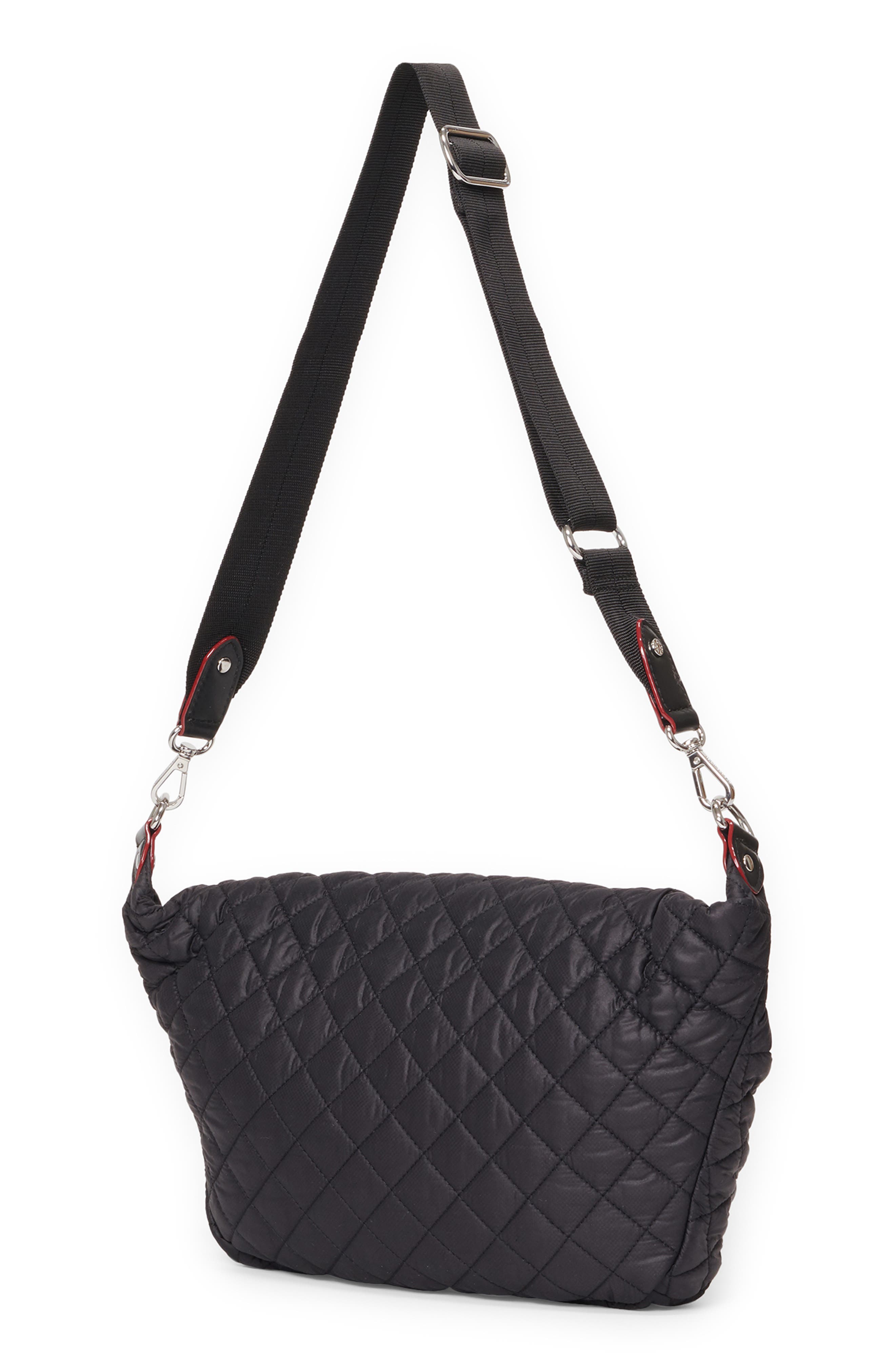 MZ Wallace Crossbody Belt Bag, Alternate, color, Black