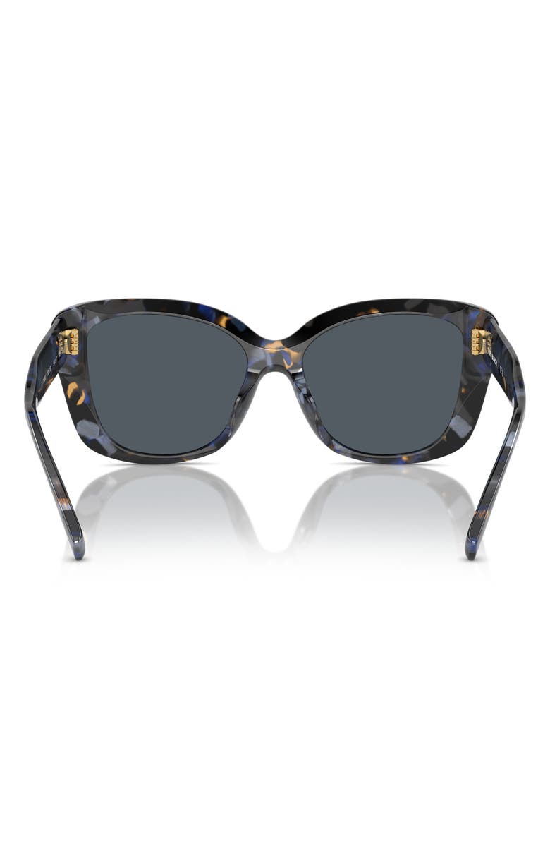 Tory Burch 54mm Butterfly Sunglasses, Alternate, color, 