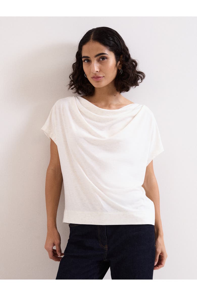 Priya Cowl Neck Top, Main, color, Neutral