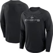 FANATICS Men's Fanatics Black Kansas City Chiefs Coverage Scheme Long Sleeve T-Shirt