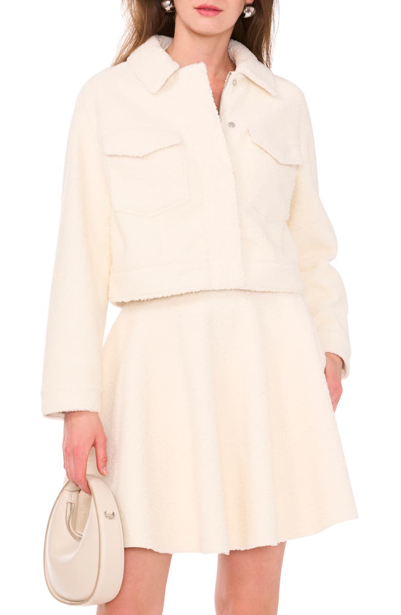 1.STATE Faux Shearling Crop Jacket, Main, color, 