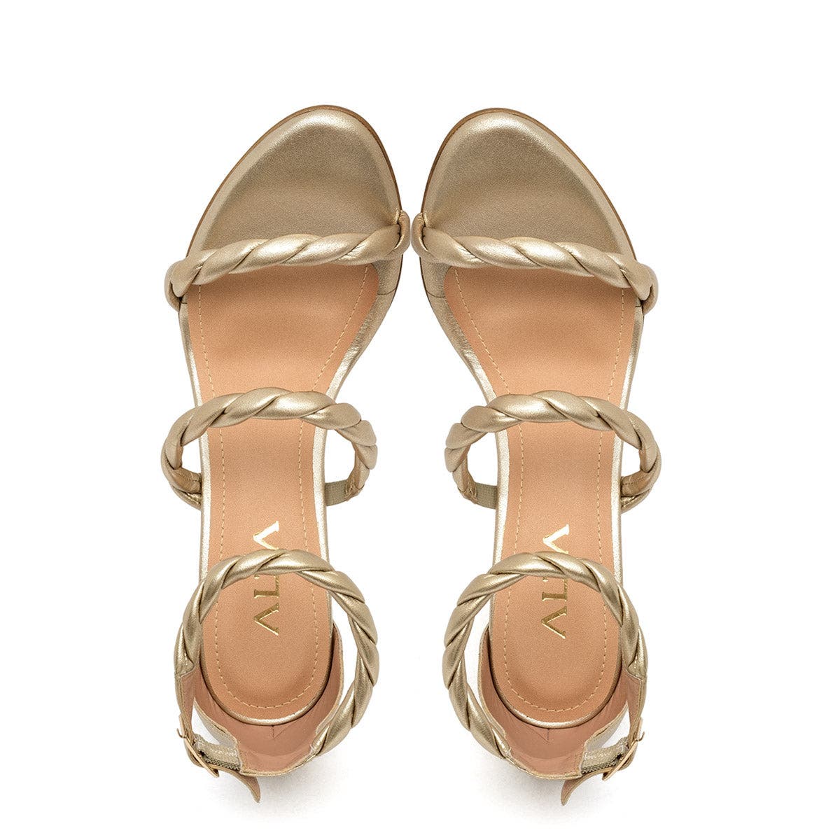 ALTA Salmma Sandals, Alternate, color, Gold