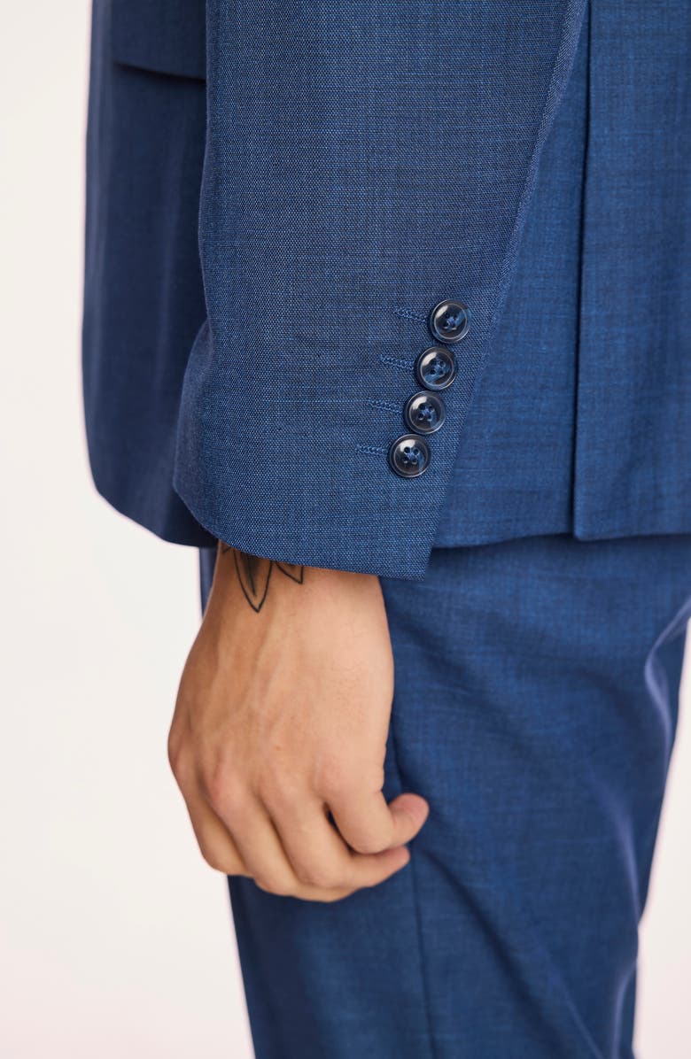 PAISLEY & GRAY Ashton Modern Fit Sport Coat, Alternate, color, Dark Blue Shark