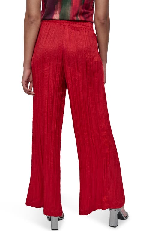 Dkny Crushed Drawstring Wide Leg Pants