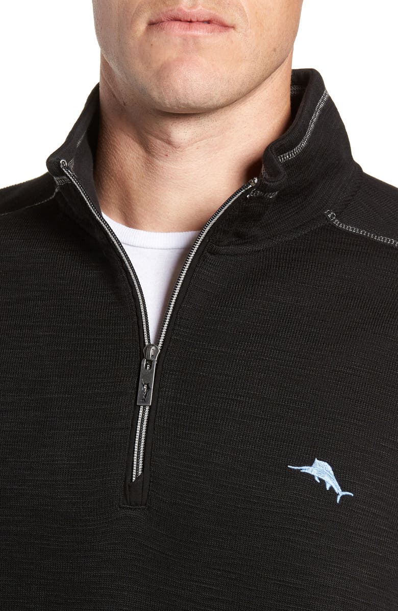 Tommy Bahama Tobago Half Zip Pullover, Alternate, color, 