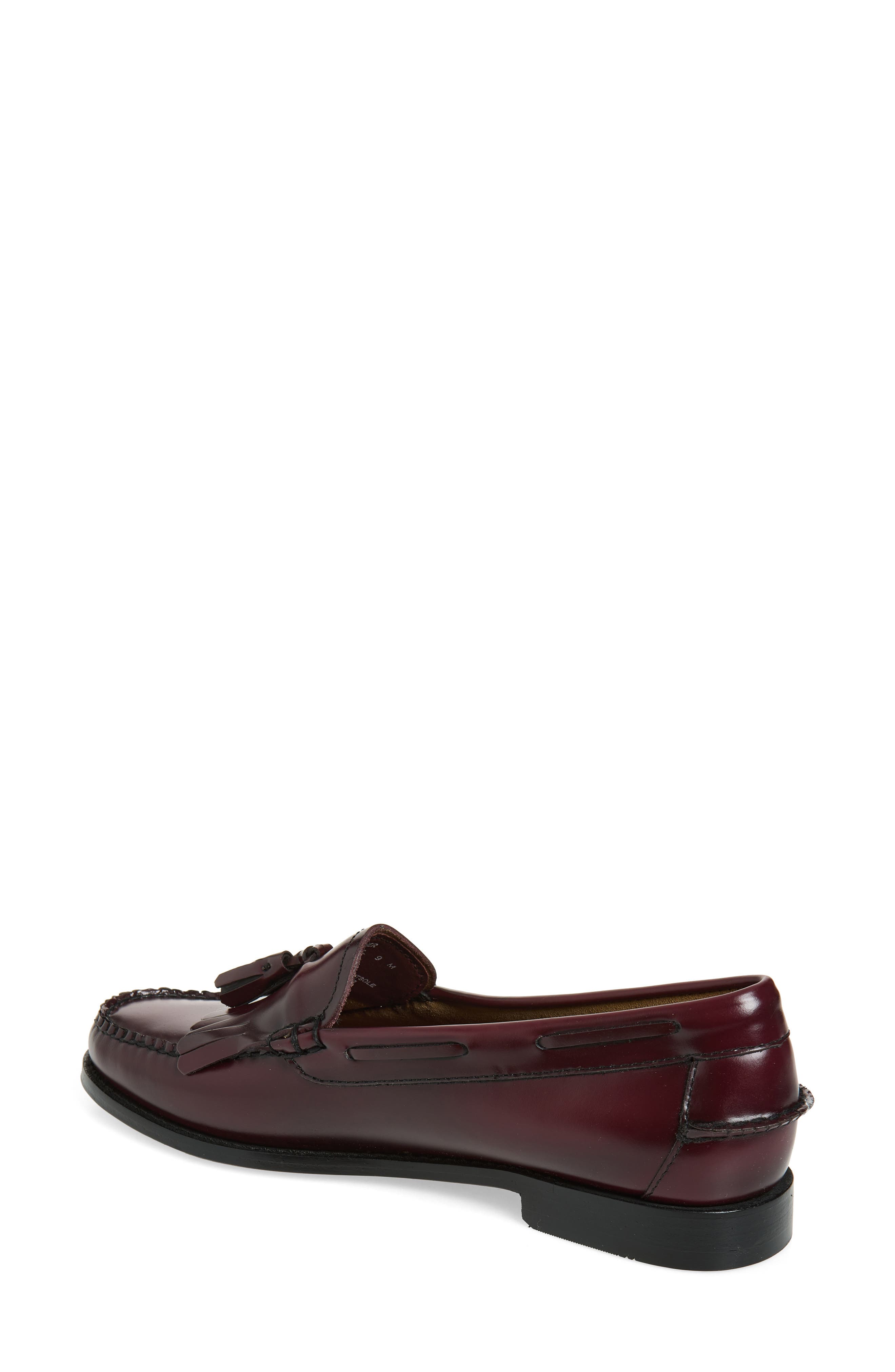Esther Kiltie Weejuns® Loafer, Alternate, color, WINE