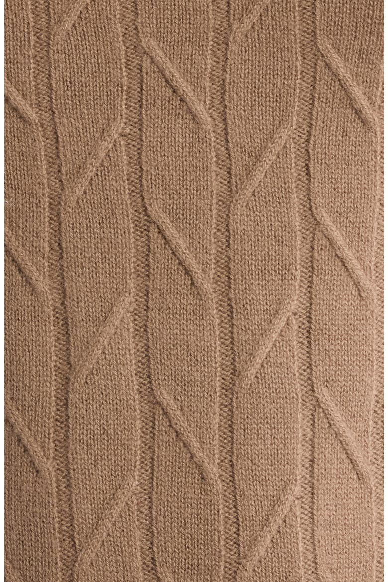 Leyton Rib Wool Sweater, Alternate, color, CAMEL BROWN
