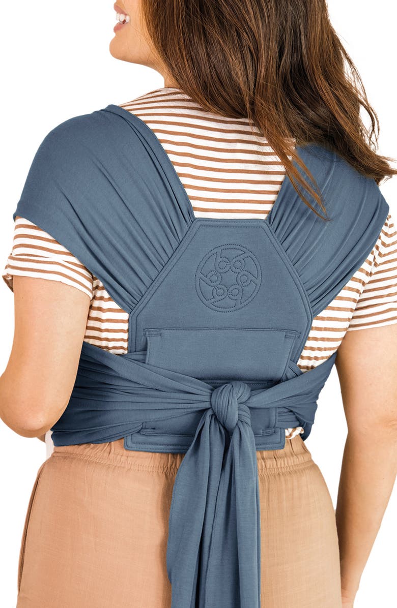 LÍLLÉbaby Bluestone Dragonfly Wrap Baby Carrier, Alternate, color,
