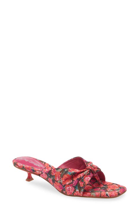 Lover Girl Kitten Heel Flip Flop (Women)