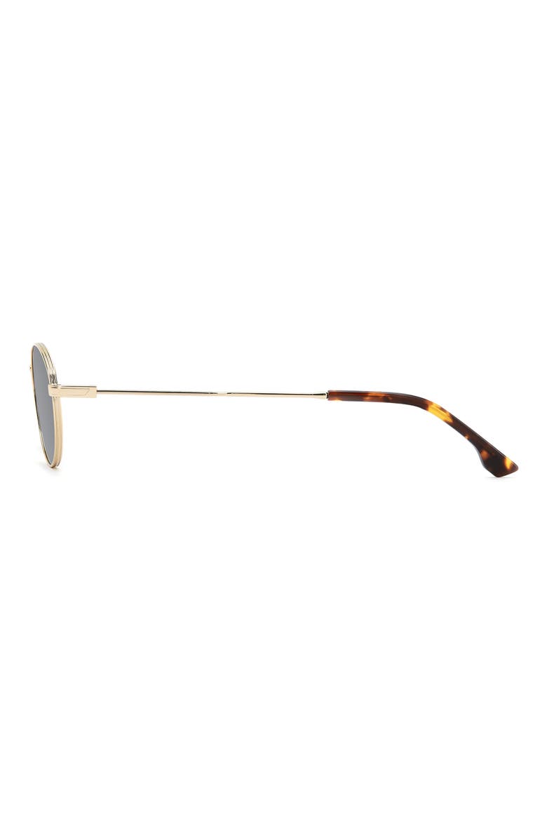 VB 1020/S 52mm Oval Sunglasses, Alternate, color, GOLD HAVANA/ GREY