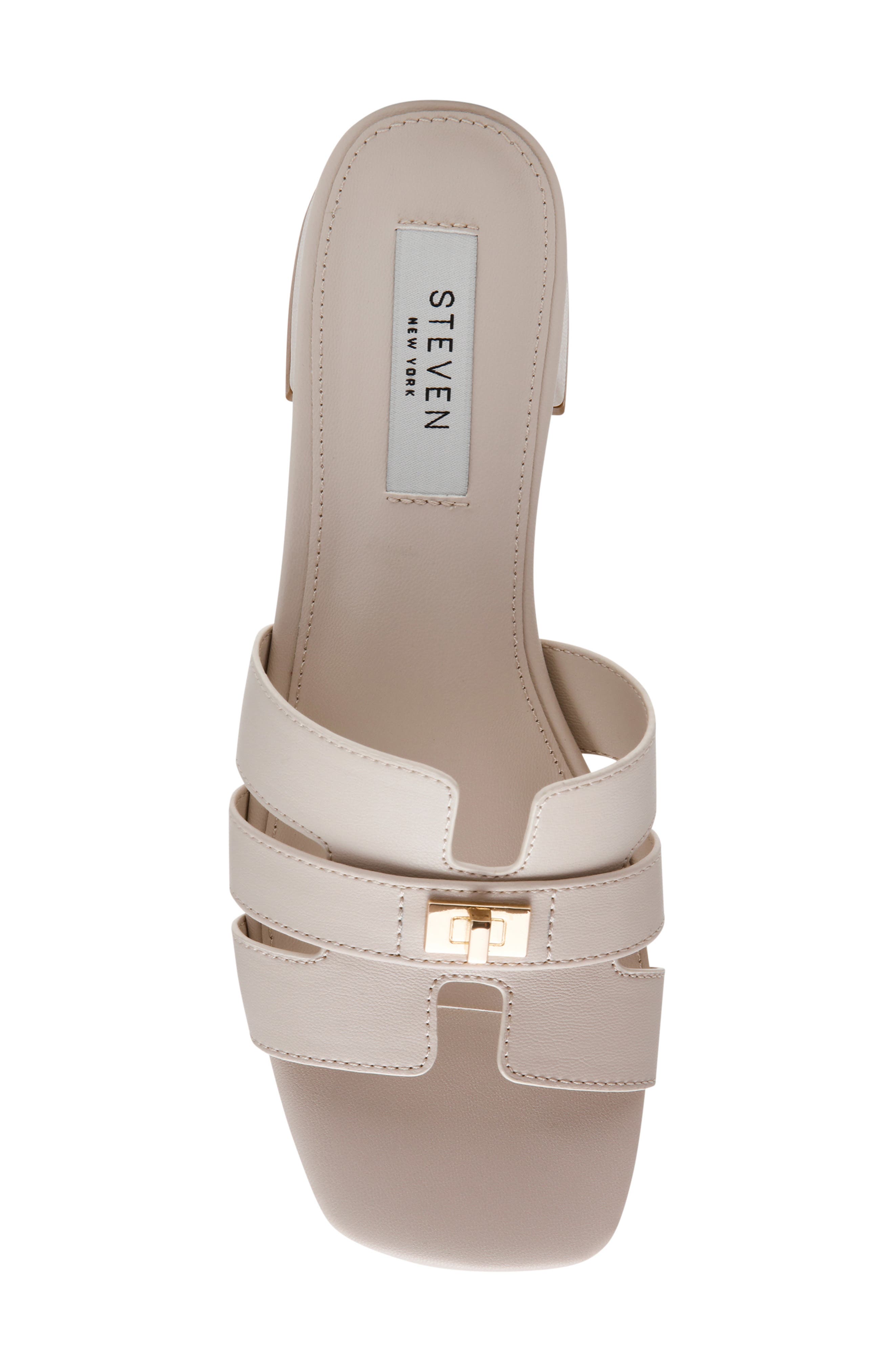 Laurin Slide Sandal, Alternate, color, BONE