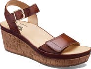 Samuel Hubbard Portola Two-Strap Wedge Sandal