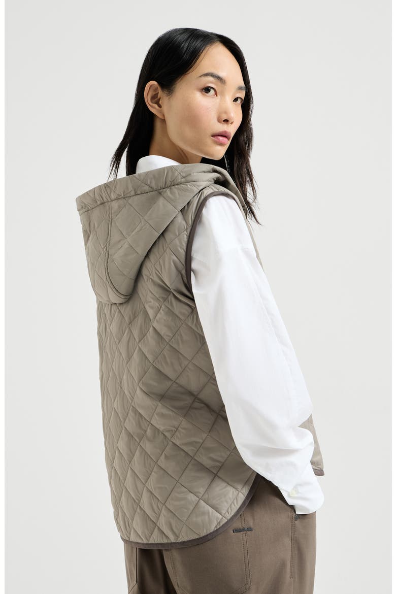 Vest with Thermore® padding, Alternate, color, Light Brown