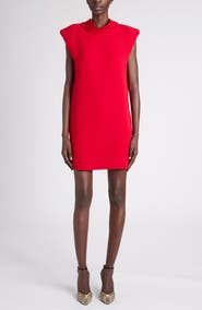 Valentino Garavani Cutout Cady Silk Shift Dress