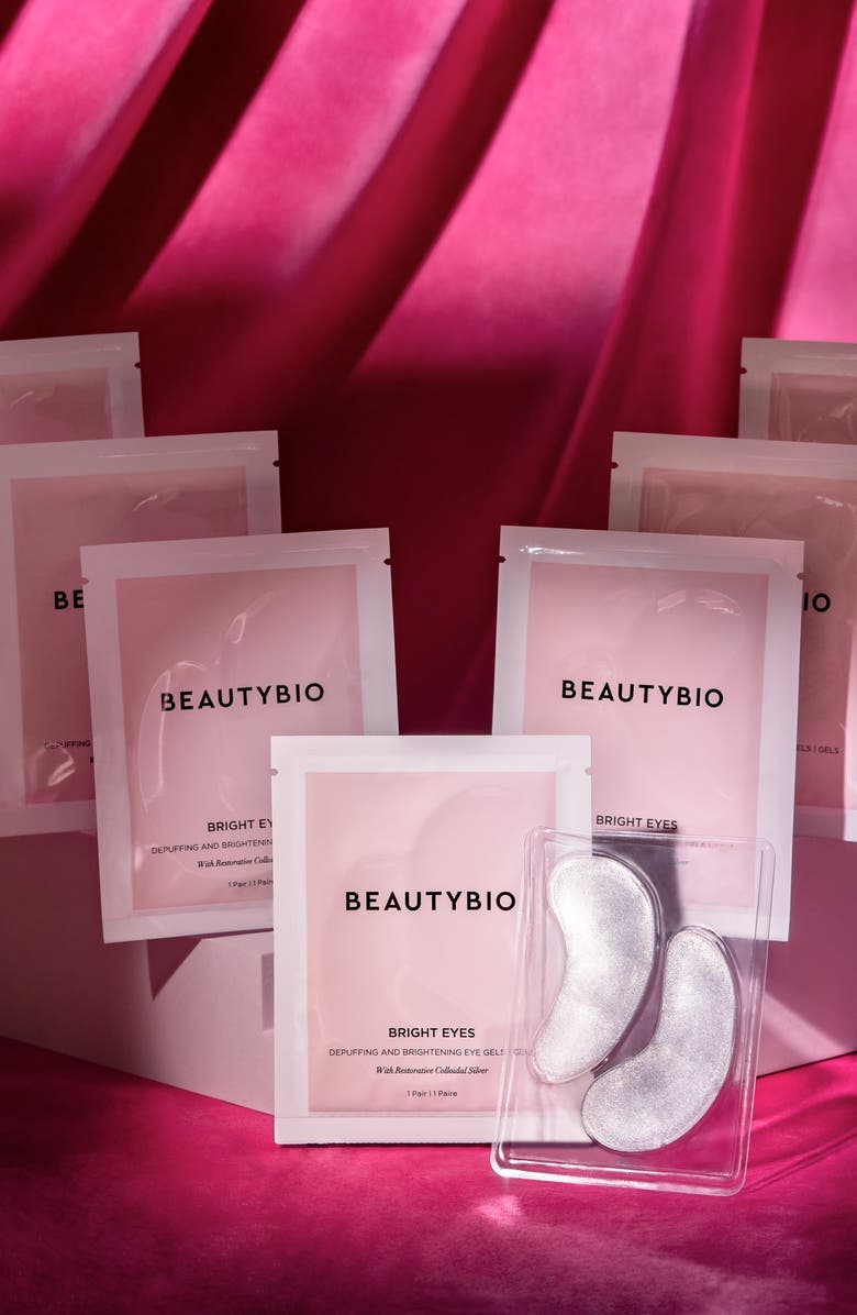 BeautyBio All Eyes On You Bright Eyes Collagen + Colloidal Silver Infused Eye Patches, Alternate, color, 