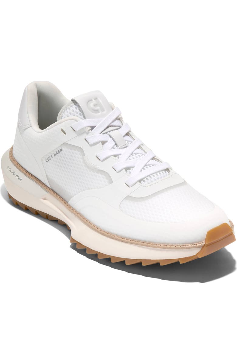 Cole Haan GrandPro Ashland II Golf Sneaker, Main, color, Optic White / Glacier Gray