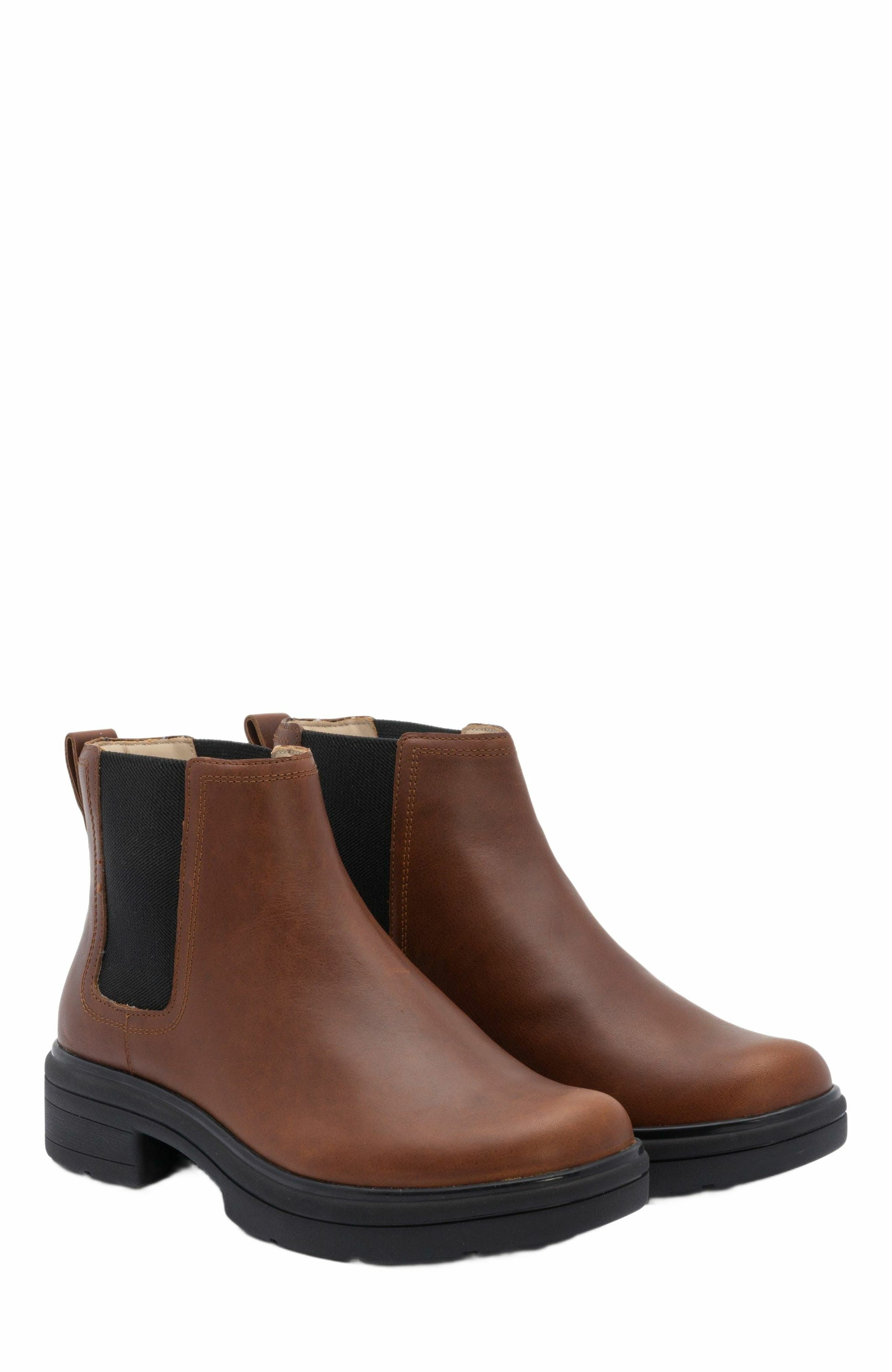Vista Chelsea Boot, Alternate, color, Dark Tan - Regular