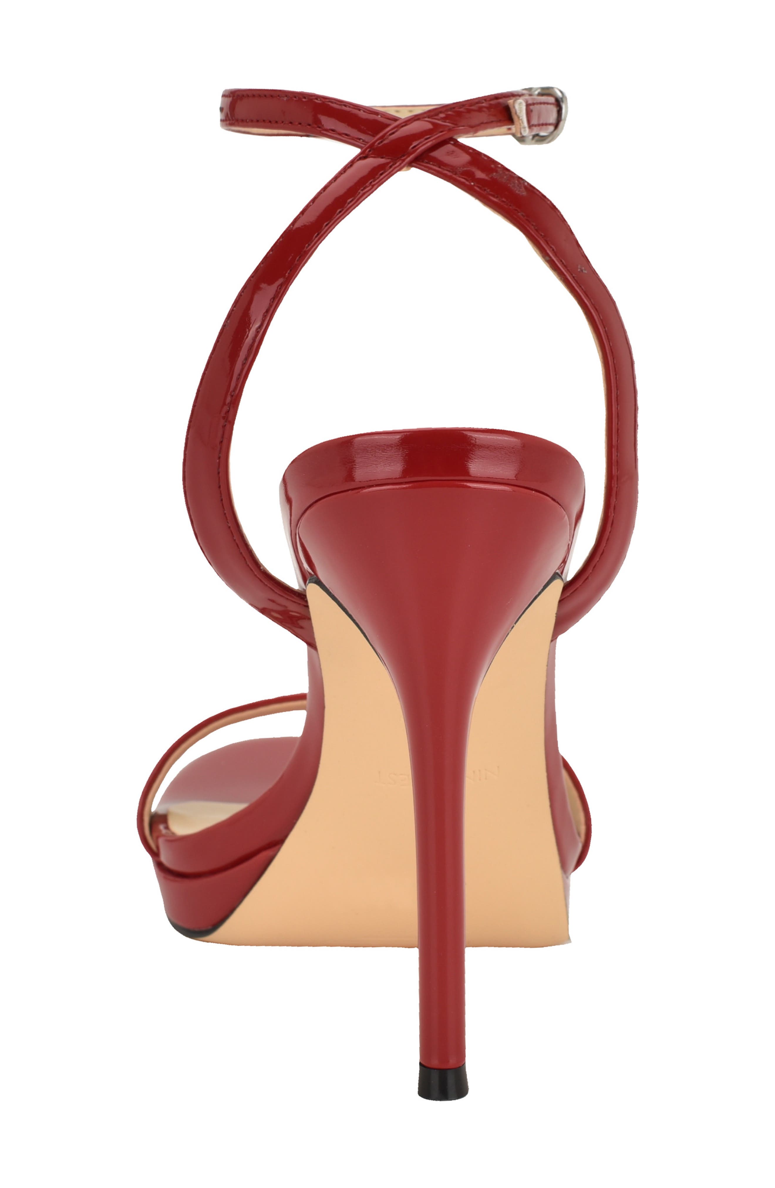Lorent Sandal, Alternate, color, MEDIUM RED