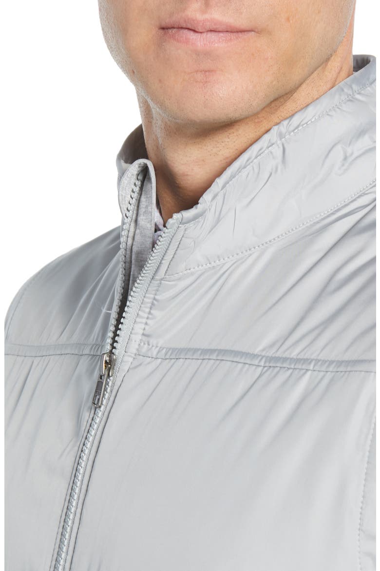 Stealth Hybrid Quilted Full Zip Vest, Alternate, color, POLISHED