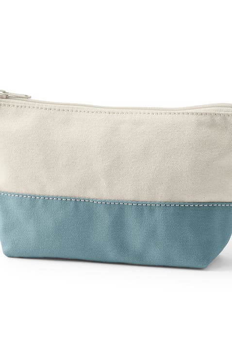 Zipper Canvas Pouch