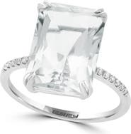 EFFY Diamond & White Topaz Ring