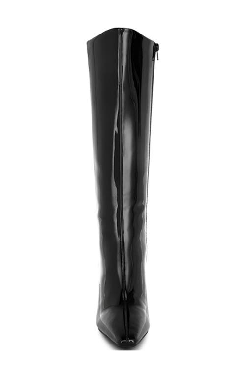 London Rag Warley Knee High Boot In Black