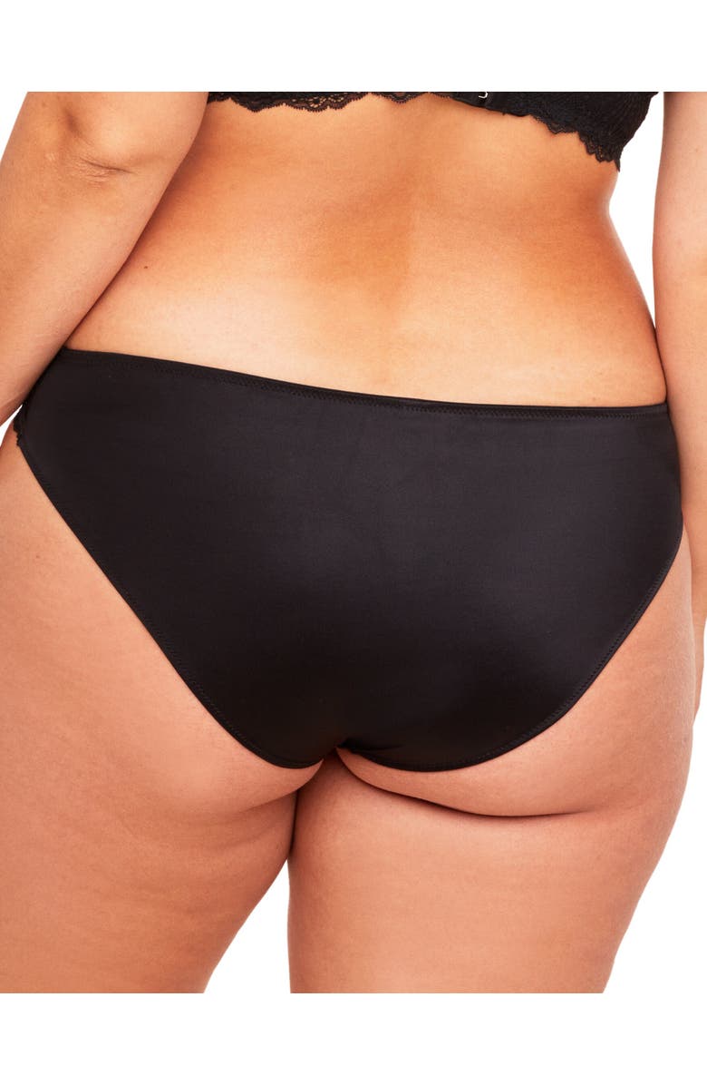 Adore Me Hannalee Bikini Panties, Alternate, color, Black