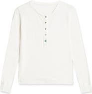 Fortela Coralie Long Sleeve Henley T-Shirt