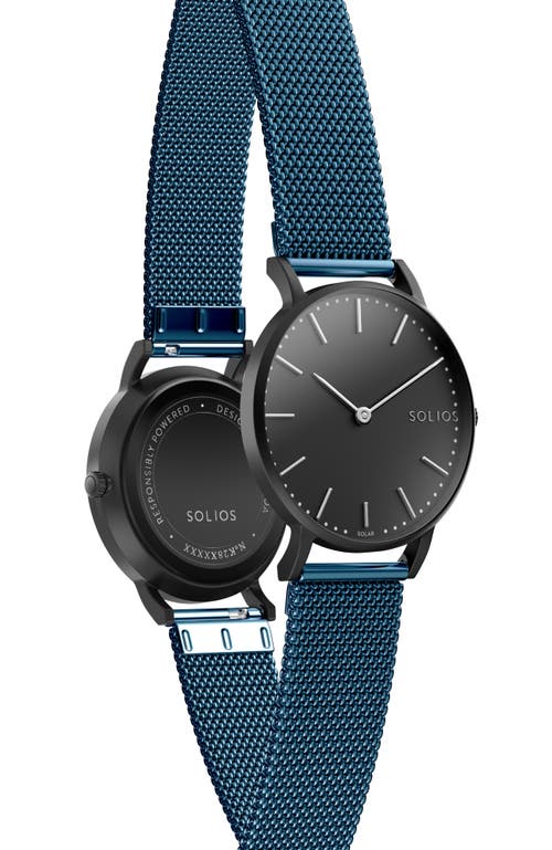 Solios Watches The Solar Classic | Black Dial