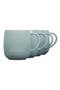 Set of Four 14-Ounce Stoneware Mugs