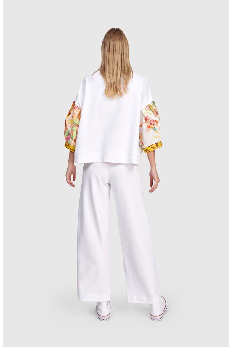 Starfruit Puff Top, Alternate, color, White