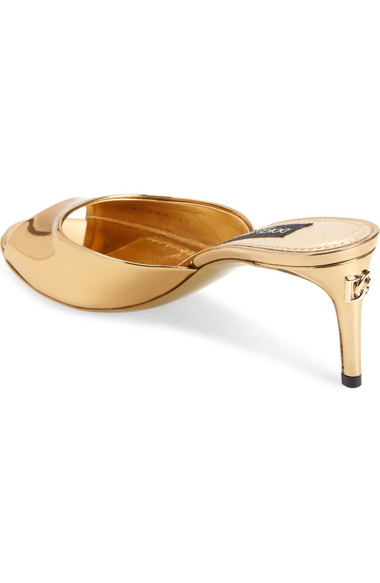 Dolce&Gabbana Kiera Kitten Heel Mule Sandal, Alternate, color,