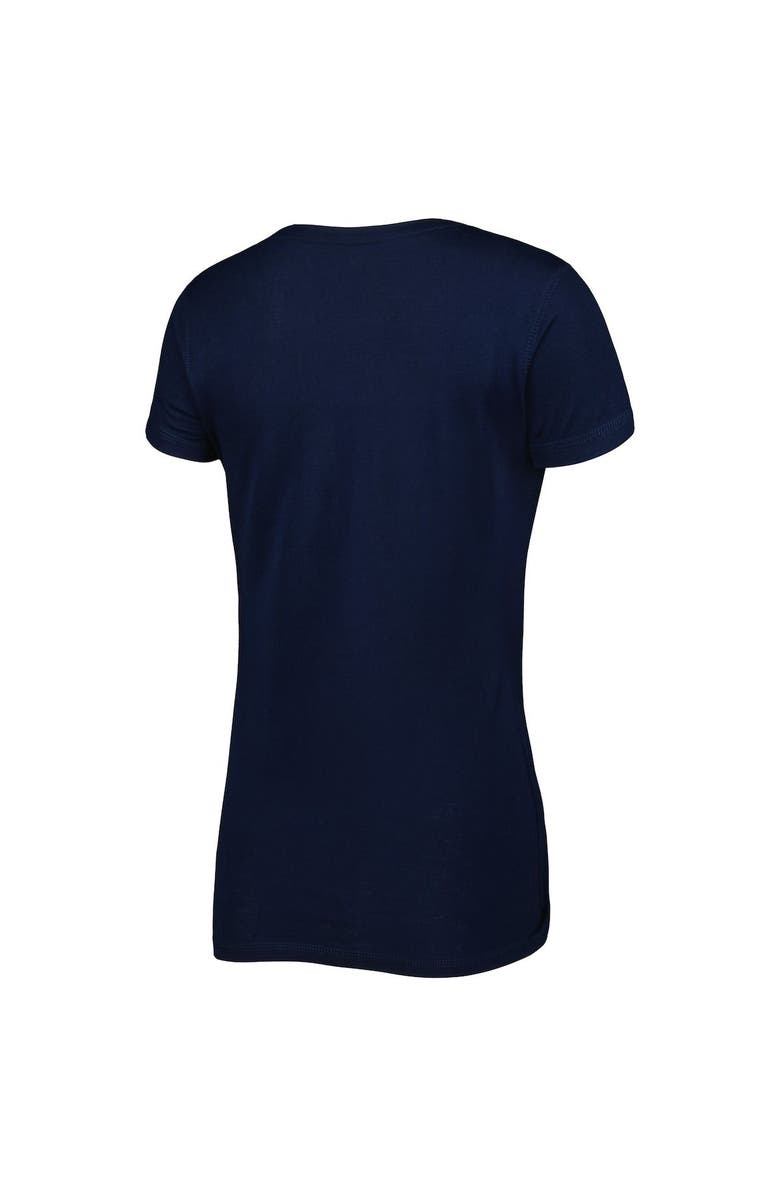 CONCEPTS SPORT Women's Concepts Sport Navy/Orange Chicago Bears Badge T-Shirt & Pants Sleep Set, Alternate, color, 