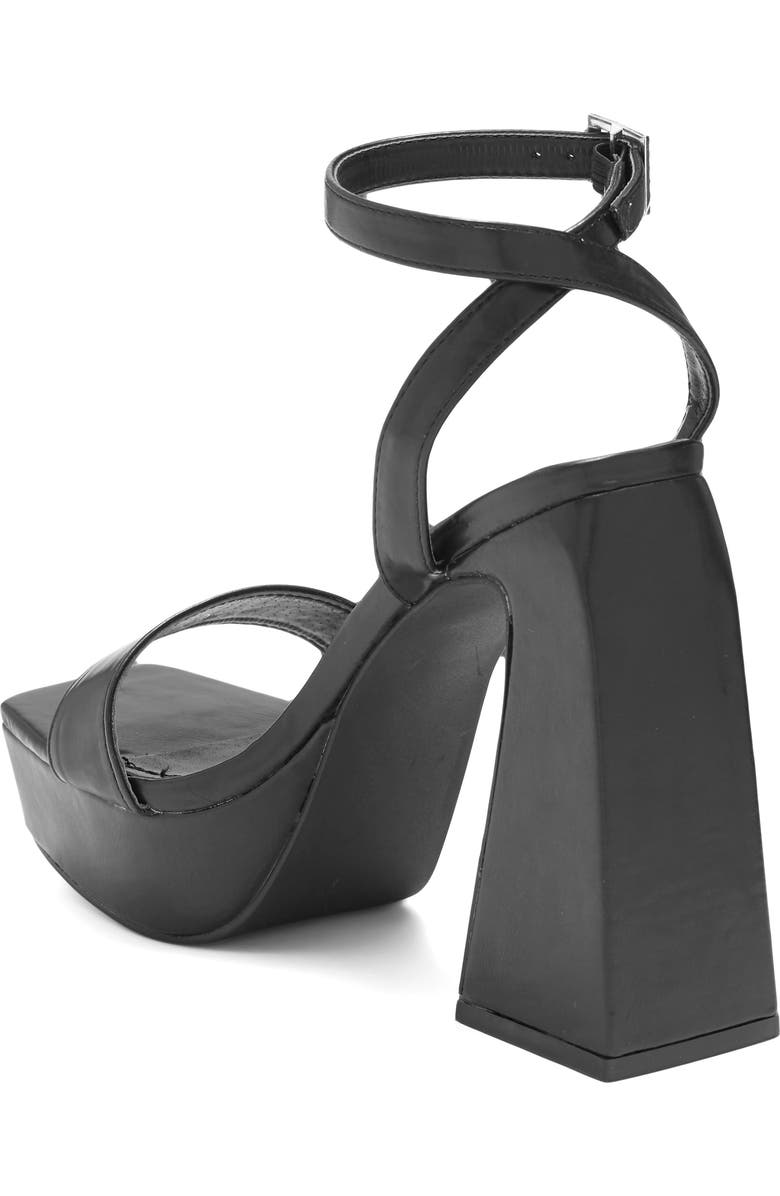 CHASE AND CHLOE Rayla Ankle Strap Platform Sandal, Alternate, color,