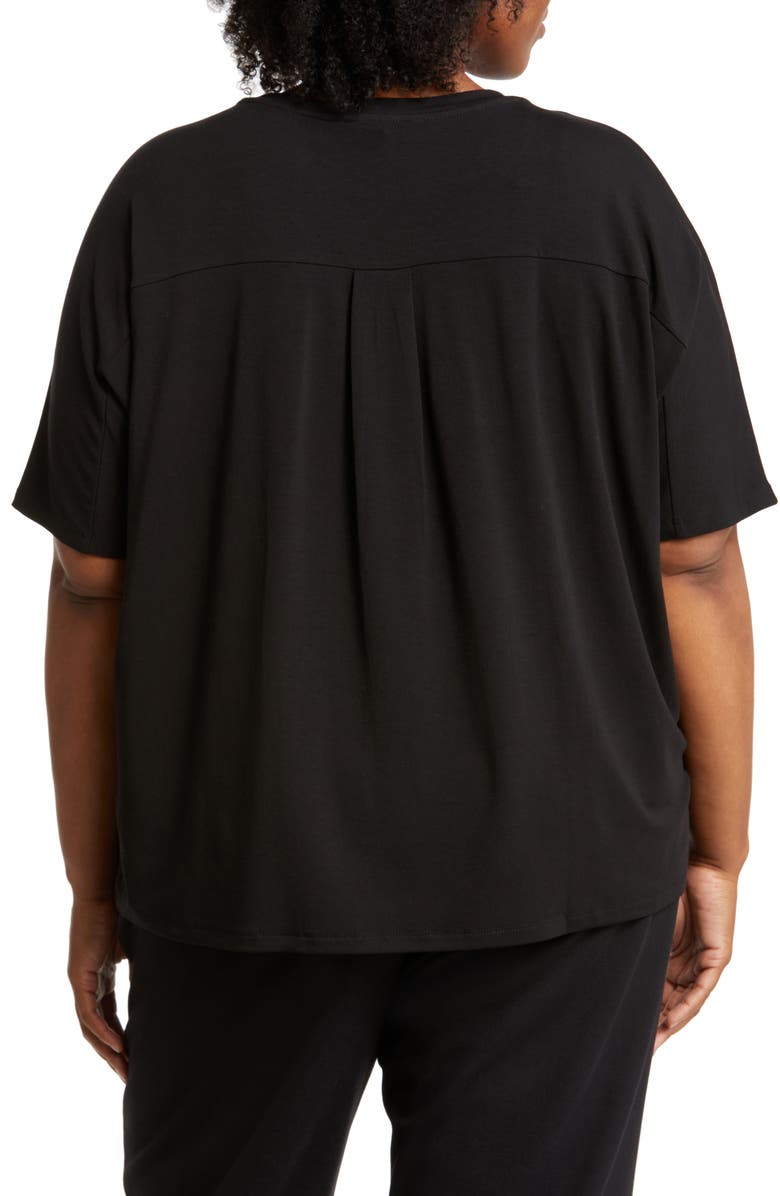 Eileen Fisher Crewneck Boxy T-Shirt, Alternate, color, 