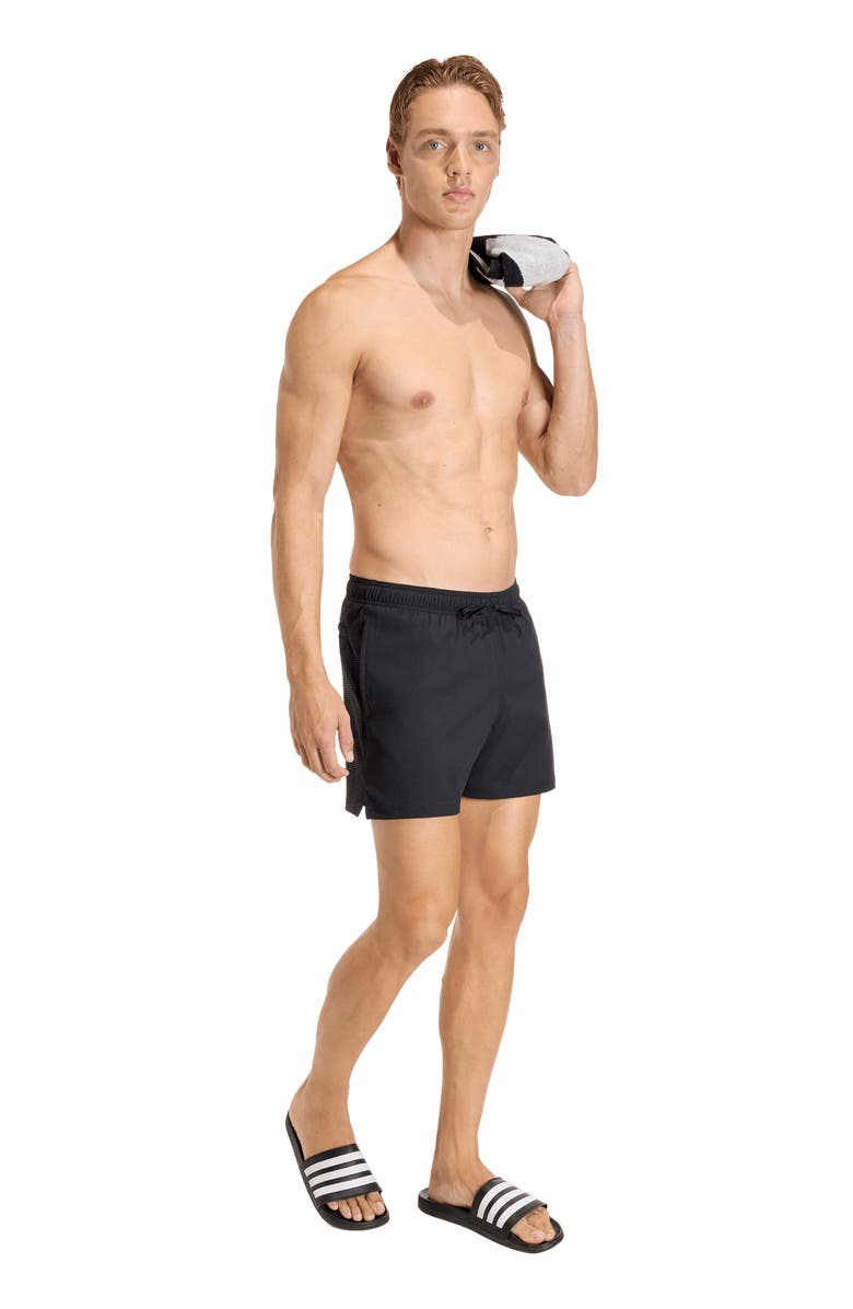 adidas Iconisea Swim Trunks, Alternate, color, Black