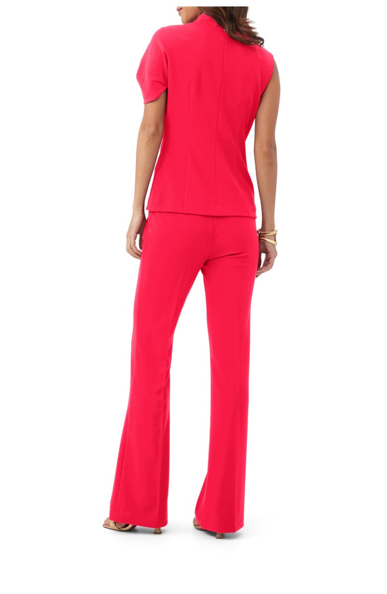 Trina Turk Keshi Asymmetrical Top, Alternate, color, Cannes Coral