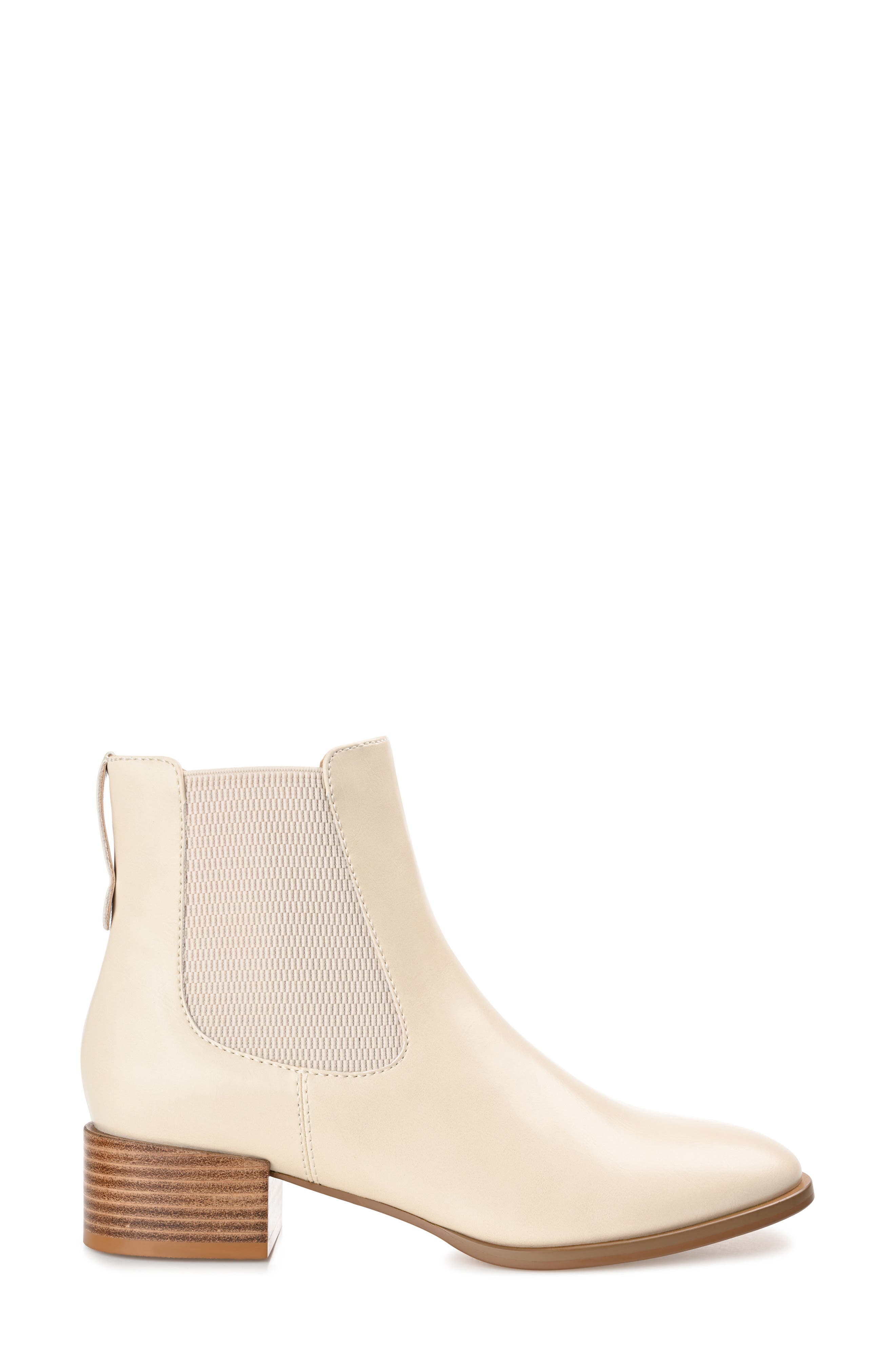 Journee Collection Chayse Bootie, Alternate, color, Off White
