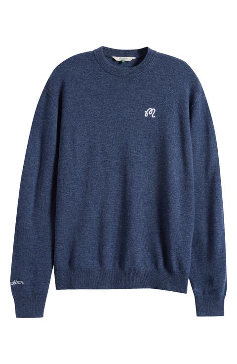 M Script Wool & Cashmere Sweater